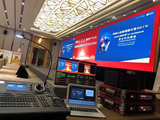 Fixed Rental LED Display P6 Outdoor Waterproof Advertising with 960x960mm cabinet and 3840hz refresh rate