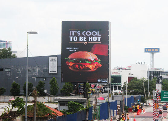 Outdoor Full Color Led Display P5  led screen with 3840hz refresh rate  and  6000 brightness