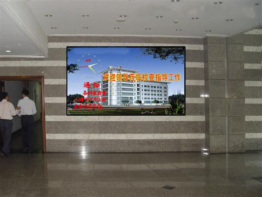 Good price Die casting cabinet 640*640mm  P2.5 led display for indoor advertising with 3840hz  refresh rate online
