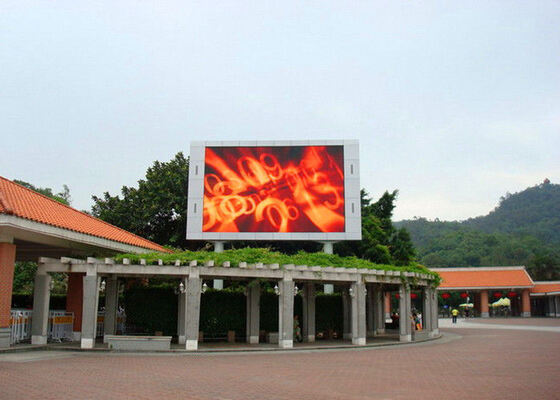 Good price Double Face front service for  Led Outdoor P10 Advertising Board  with 3840hz refresh rate and 7000 brightness online
