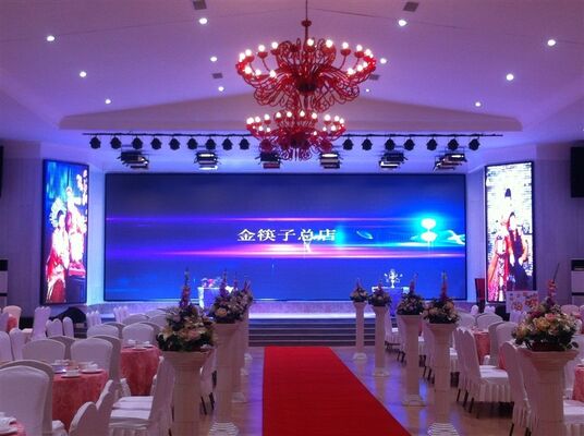 Good price HD Indoor  P4  die casting aluminum cabinet full color led display  for led video wall and 3840hz refresh rate online