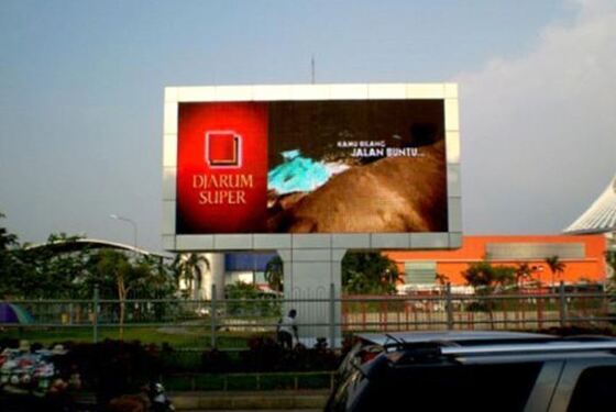 Good price Outdoor P4.8  Full  Color LED Display with  500x1000mm cabinet and 3840hz refresh rate online
