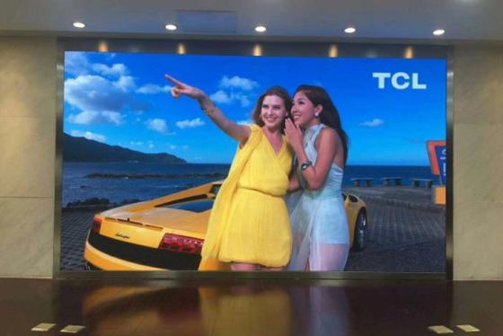 Full Color P3.91 Indoor Led Video Wall 500x500 Aluminium Die Casting Cabinet and 3840hz refresh rate