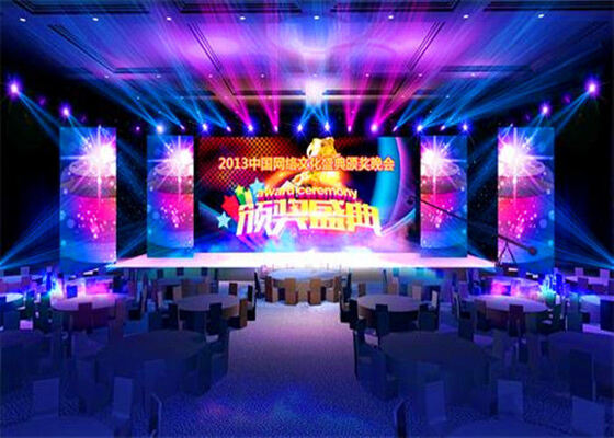 P3.9 outdoor and  Indoor Full Color LED Display with 500x500mm cabinet and 3840hz refresh rate