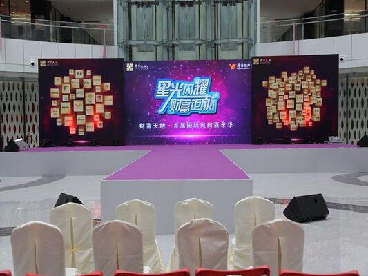Good price 3840 Refresh Video Led Display Full Color  indoor P3.9 500x500mm cabinet and 600 brightness online