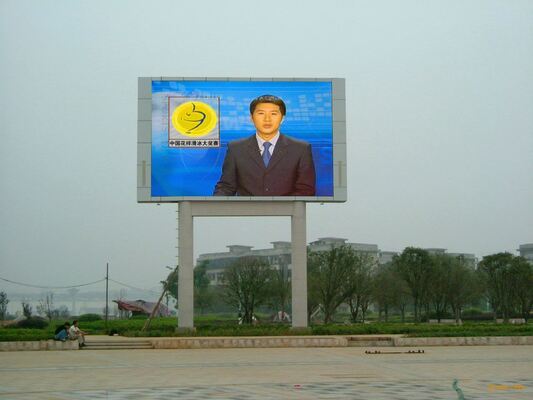 Good price LED advertising fixed installation 7500cd high bright Nationstar  P6 outdoor full color curved led screen online