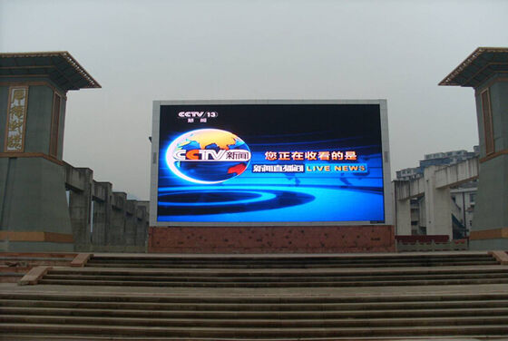 Good price Outdoor Full Color P10 LEDisplay for Fixed Installation Waterproof and 3840hz refresh rate online