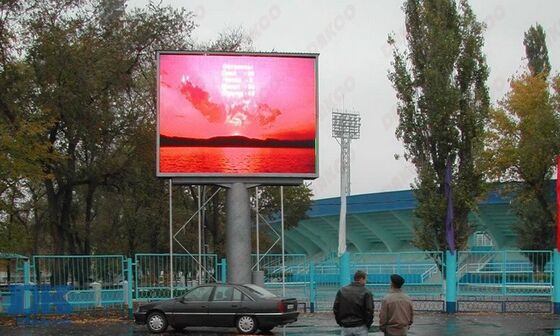Quality SCX LED Outdoor P10 Full Color LED Display LED Sign for Businesses with 3840hz  refresh rate  and 960x960mm cabinet factory