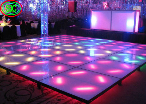 Good price 32768 Pixels / Sqm Interactive Dance Floor SMD 2727 Led Lamp For Advertising / Car Show online