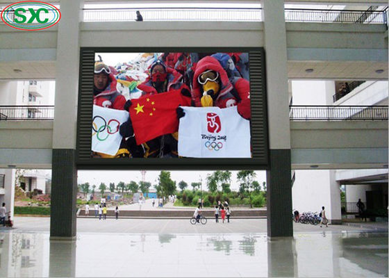 Good price SMD Outdoor Full Color LED Display P6 6500cd/m2 Brightness 1200hz Rate Refresh online