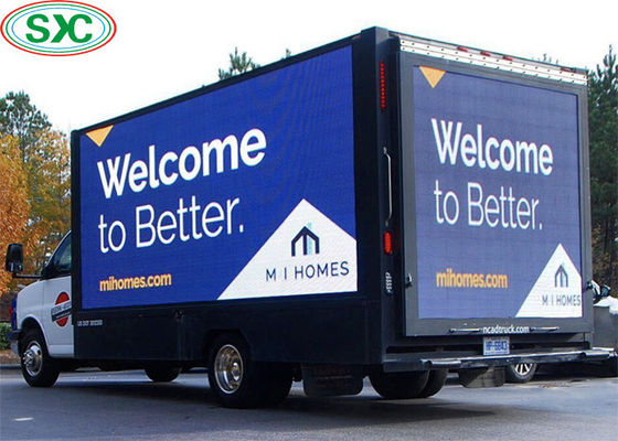 Good price Refresh Frequency Mobile Truck LED Display Outdoor Cabinet Iron or Aluminum Choose Your Best Option online