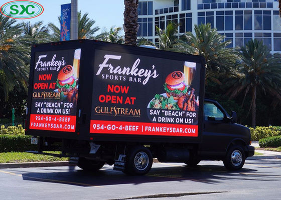 Good price Smd Mobile Truck LED Display Advertising Full Color Rgb P6 27777 Dots / Sqm Pixel online