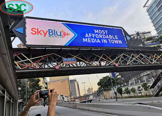 Good price DIP P10 Led Outdoor Advertising Screens High Temperature Resistant online