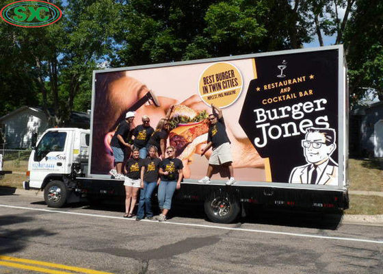 Good price Advertising Full Color Mobile Truck LED Display P8 15625 Dots / Sqm Pixel Density online