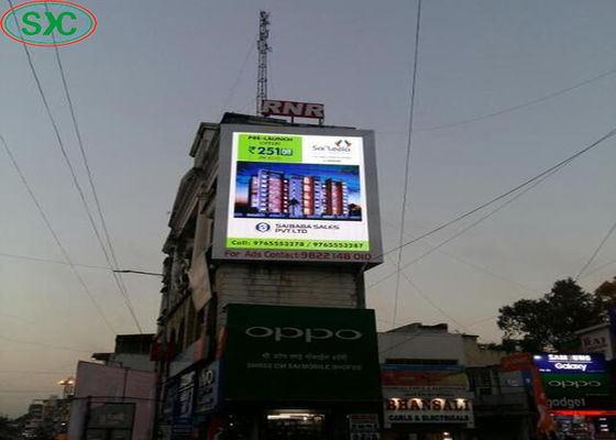 Good price SMD3535 Led Full Color Screen , P8 Outdoor Led Billboard P10 5500cd/m2 Brightness online