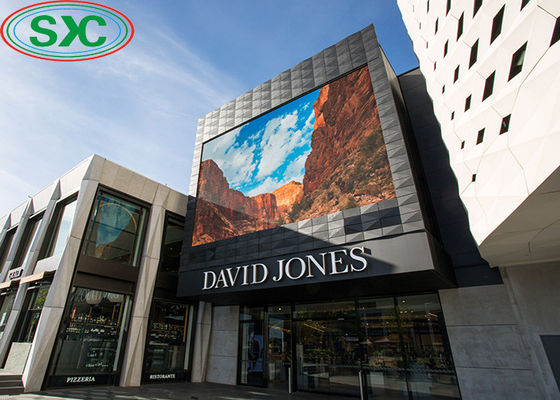 Good price High Resolution / Brightness Led Outdoor Advertising Screens Super Slim 6mm Pitch online