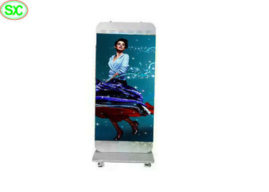 Flexible HD Digital LED Poster Display P4.8 Outdoor Waterproof 1920hz Refresh Rate