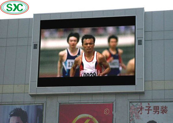 Good price Commercial Advertising Outdoor Full Color LED Display P8 Ironed Steel Cabinet online