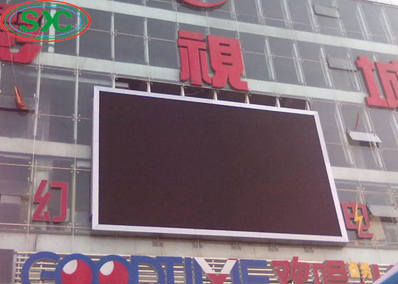Good price Wall Mounted Outdoor Full Color Led Screen Commercial Advertising P8 32x16 Dots Pixel online