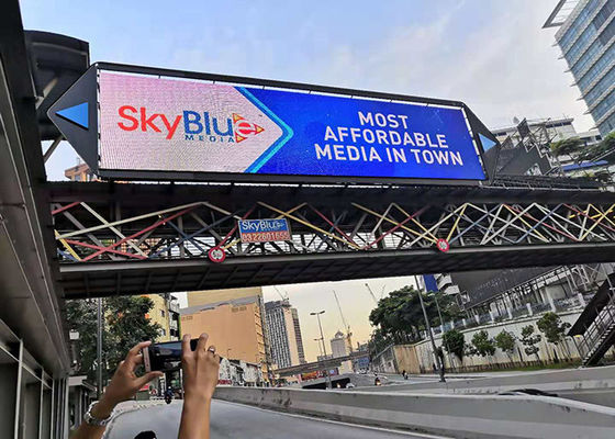 Good price P8 HD outdoor advertising screen LED display 32*16 resolution online
