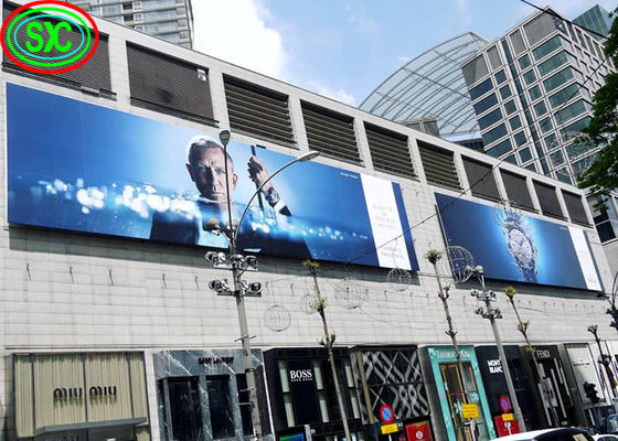 Good price P8 Outdoor Full Color Waterproof building LED Billboard Screen 6500nits IP65 online