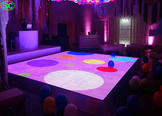 Good price Indoor Full Color p6.25 led disco dance floor High Definition With Constant Current 1/5 Scanning online
