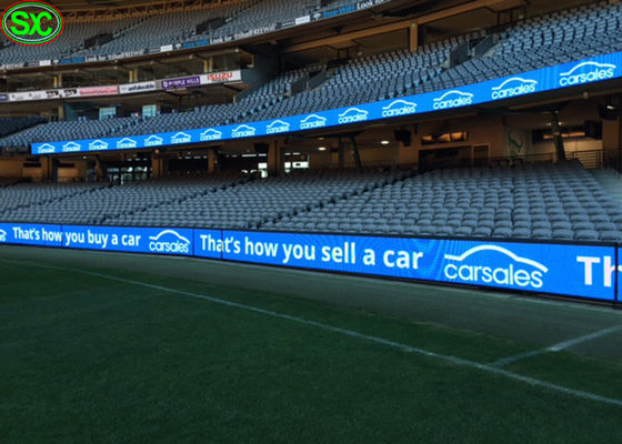 P8 Exterior Perimeter Football Stadium LED display , sports perimeter led display