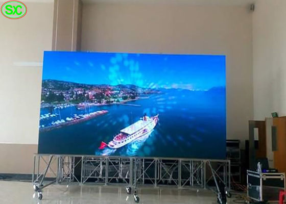 Good price Rental LED Display Indoor rental advertising led display screen 512*512mm full color P4 led video wall online