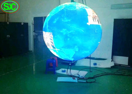 Good price 360 Degree Flexible Outdoor Advertising Led Display Screen Indoor Ball Sphere P4.8 online