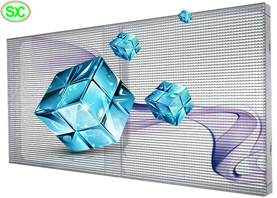 Good price Rental Soft Module	Transparent LED  Screen Customized Box Full Color HD P3.91 LED Video Display online