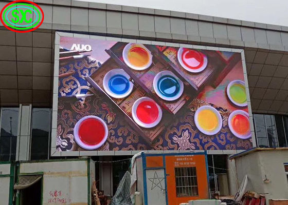 P6 Outdoor Full Color LED Display Big  Advertising Screen 1920Hz indoor full color led display