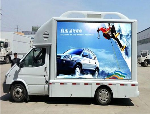 Good price SMD2121 Mobile Truck LED Display Full Color Tube Chip Video Display Function online