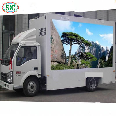 Good price P4 High Brightness Mobile Truck LED Display 1R1G1B Tube Chip Iron/Steel Case online