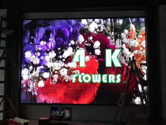 Good price Advertising P4 indoor HD full color LED display wall front magnet, high resolution online
