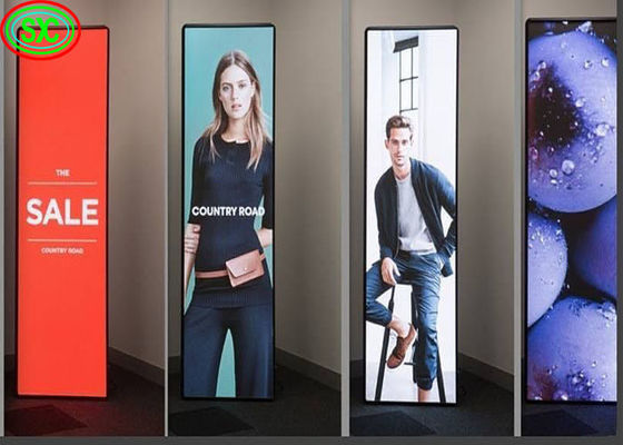 Good price 2.5mm HD Indoor LED Poster Screen 64*64 Module Resolution For Retail Shopping Centre online