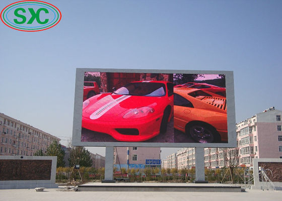 Quality Large Screen IP65 Waterproof Level Outdoor Full Color LED Display P6 Led billboard Screen factory