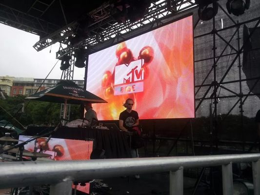 Good price P4.8mm Stage Background Rental LED Display 3840Hz Refresh Rate And 2121 Lamp Size online