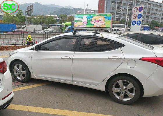 Good price P5 RGB Full Color Car LED Message Display 3G Control Super Clear Vision online