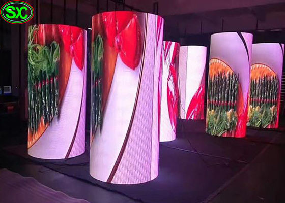Good price Full Color Round LED Curtain Screen , LED Stage Curtain Screen For Live Events online