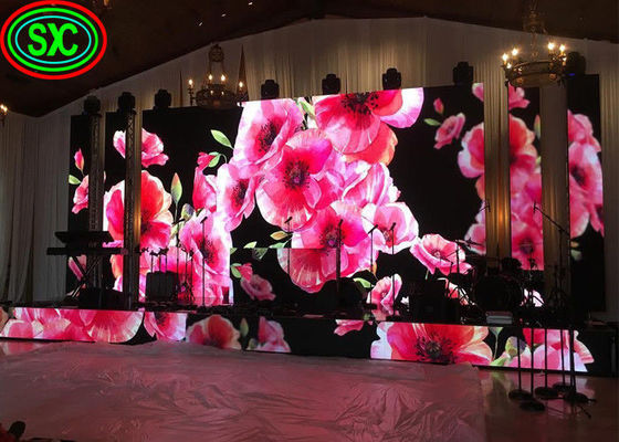 Good price Wedding Decoration Indoor HD Rental LED Display P2 P3 P4 128 * 64 Resolution online