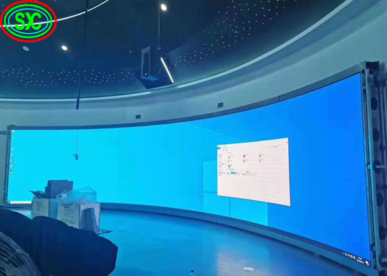 Good price Easy To Install Waterproof Curved Rental LED Display 1/16 Driving Type ROHS online