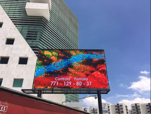 Good price P5 Outdoor Full Color LED Die-Cast Aluminum Screen, 2200 CD/Sqm, Size 256mm X128mm online