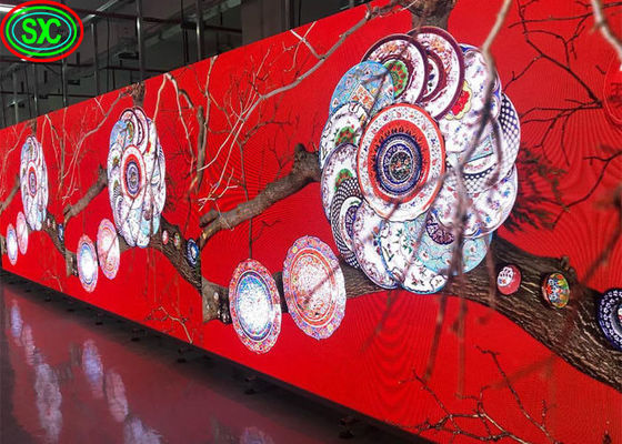 Good price 1200cd/M2 Brightness Curved LED Panel , HD Rental P2.9 P3.91 P4.81 led screen stage backdrop online