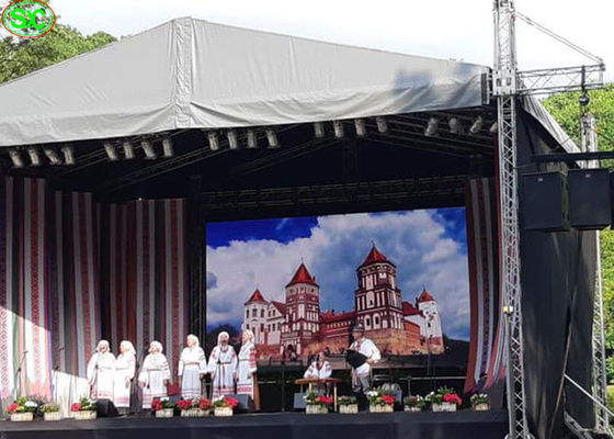 Good price P4.81 P3.91 Stage Background LED Display , LED Outdoor Advertising Screens Waterproof online