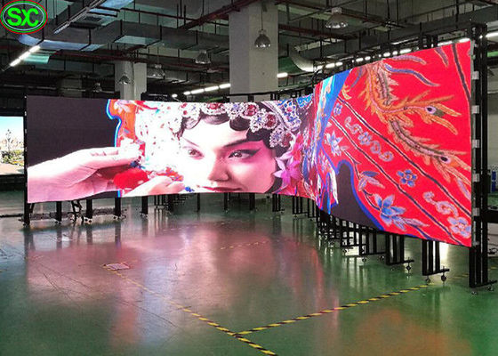 Good price P2.5 Flexible LED Screen RGB 3 In 1 160000/M² Pixel Density 2121 Lamp Size online