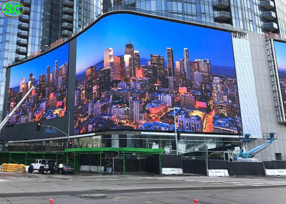 Good price P6 P10 outdoor SMD LED screen high nits largest led screen panels advertising online