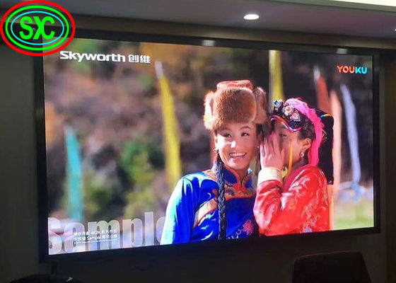 1200cd/㎡ Brightness P4 LED Video Wall Display SMD2121 High Refresh Rate 3840hz indoor full color led display