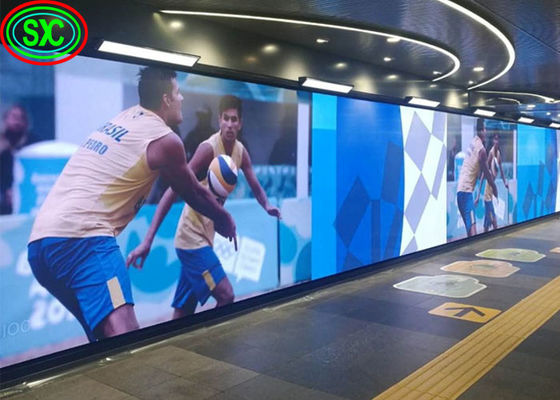 Good price Small Pitch  HD Indoor Full Color LED Display SMD P2 P2.5 Low Frequency Current large video screen online