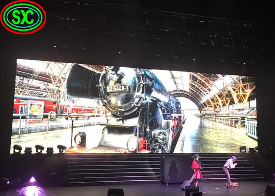 Good price Large Flexible Indoor Full Color Led Display P2  Natural Cooling Wide Viewing Angle online