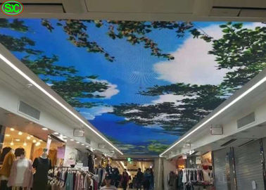 outdoor Foldable led curtain video wall P5 Hd Flexible Curtain Ceiling Led Display